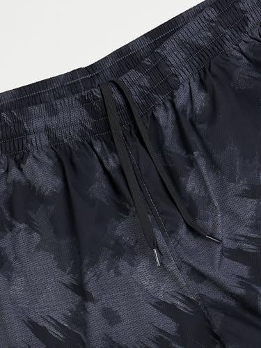 Image of TECHNOSPORT Men's Regular Fit All Over Print Stretchable Shorts with Quick Dry, Anti Odour for Gym, Sports and Regular Use
