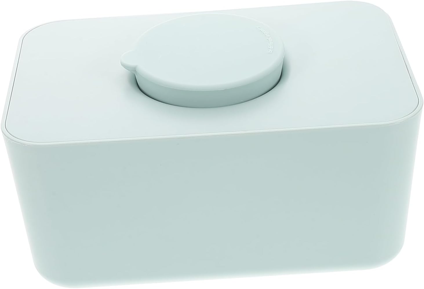 LABRIMP Diaper Wipes Dispenser Sealed Silicone Lid Moisture Retaining Wipe Holder for Home Office and Car Stylish Storage Box Multiple Colors
