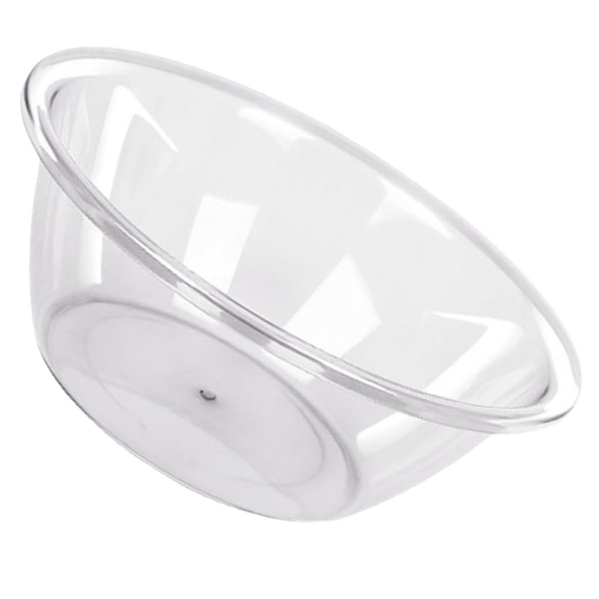 Lavabo visage transparent moyen avec bac multifonction plastique