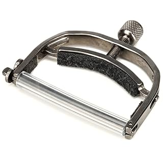 Paige™ »Original Capo P-6E« Capodastre pour Guitare Électrique – 6-Cordes – Finition: Ebène - Les Beatles, Paul McCartney, John Lennon, RIngo Starr, George Harrison Paige™ »Original Capo P-6E« Capodastre pour Guitare Électrique - 6-Cordes - Finition: Ebène – Image 3