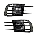Griglia Anteriore Dell'Auto per VW per Golf 6 MK6 VI GTI GTD ABS Fendinebbia Ombra Anteriore Fendinebbia Griglia Cappe ABS Griglia Rene Anteriore Grille