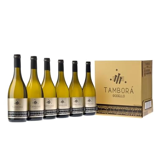 Tamborá Godello Vino blanco D.O Ribeiro caja de 6 botellas de 75 cl