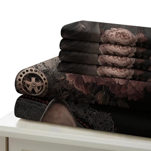 Housse de couette fusée spatiale 260x220 parure de lit microfibre 3D - 7