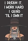 I Dream It I Work Hard: Beyonce Journal | Beyonce Notebook | Blank Lined Journal