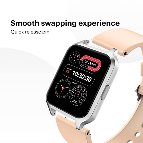 Image of Noise 22 MM Silicone Smartwatch Strap - Red - Compatible with ColorFit Ultra, ColorFit Pro 3 /Assist, ColorFit Nav /Nav+, NoiseFit Endure, NoiseFit Fusion, NoiseFit Evolve