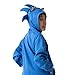 Bioworld Sonic The Hedgehog Cosplay With Foam Ears Long Sleeve Blue Boy's Zip Up Hooded Sweatshirt-XL
