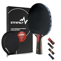 ZTTENLLY Ping Pong Paddle with Carbon Technology | Performance