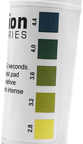 hBARSCI pH Test Strips for Wine Making, 2.8 to 4.4 Range, 100 Strips image 5