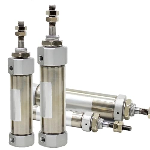 Mini cilindro neumático de doble efecto de acero inoxidable CDJ2B 3