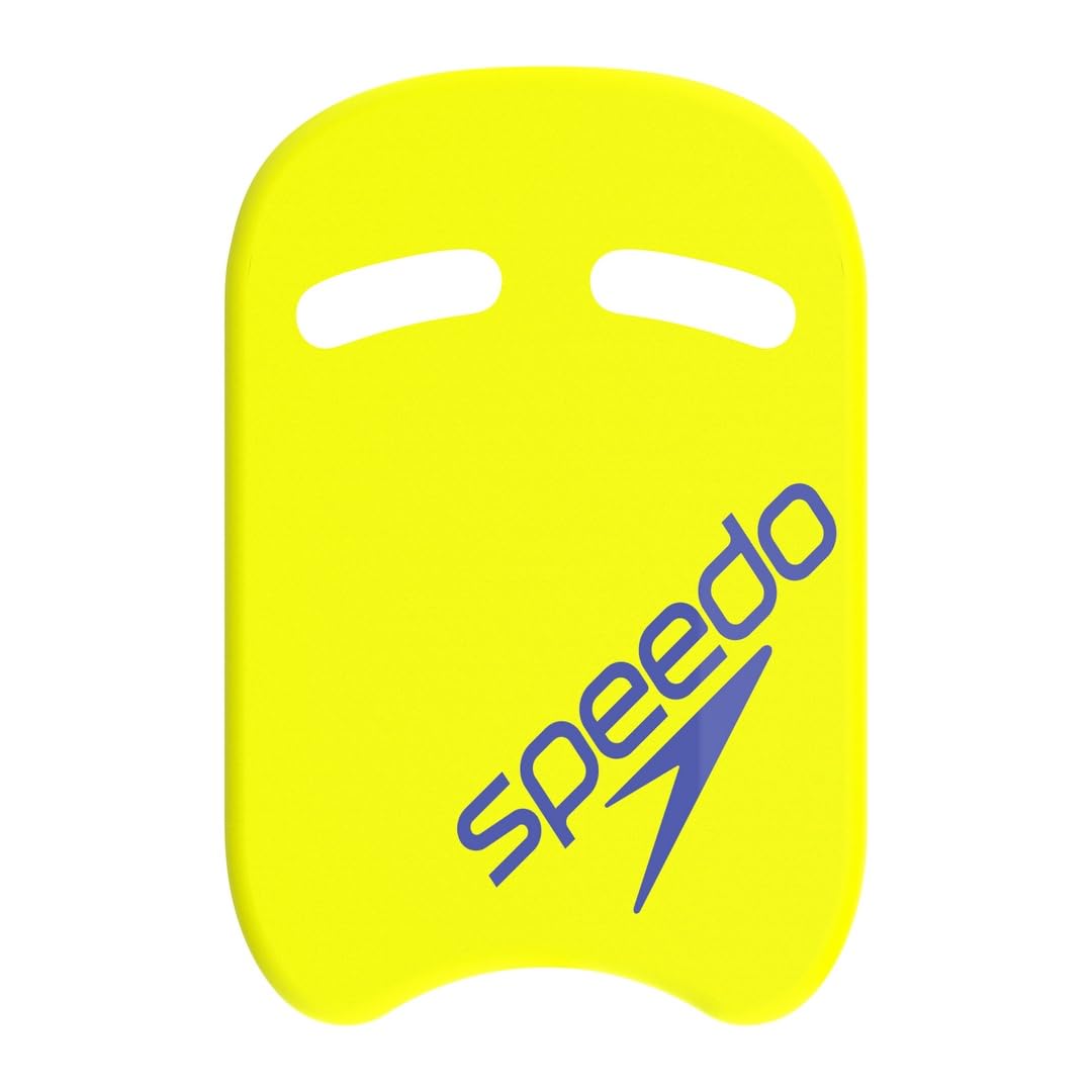 Speedo Kickboard Kickboard für Unisex Erwachsene, Hyper Yelllow/Cobalt Pop, One Size