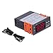 Digital Temperature Controller, Cooling and Heating Thermostat Temp Regulator with NTC Sensor -50â„ƒ to 110â„ƒ for Domestic Industrial(24V)