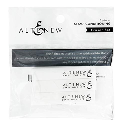 Altenew Stamp Conditioning Eraser Set, Dry Erase Ink Stamp Eraser, Crafter Tools, Paper Crafter, Stamp Ink Conditioner, Smooth Clean Finish for Stamping, How to Erase Stamp Ink from Paper