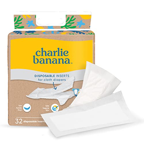 Charlie Banana Absorbent Disposable Inserts for Cloth Diapers