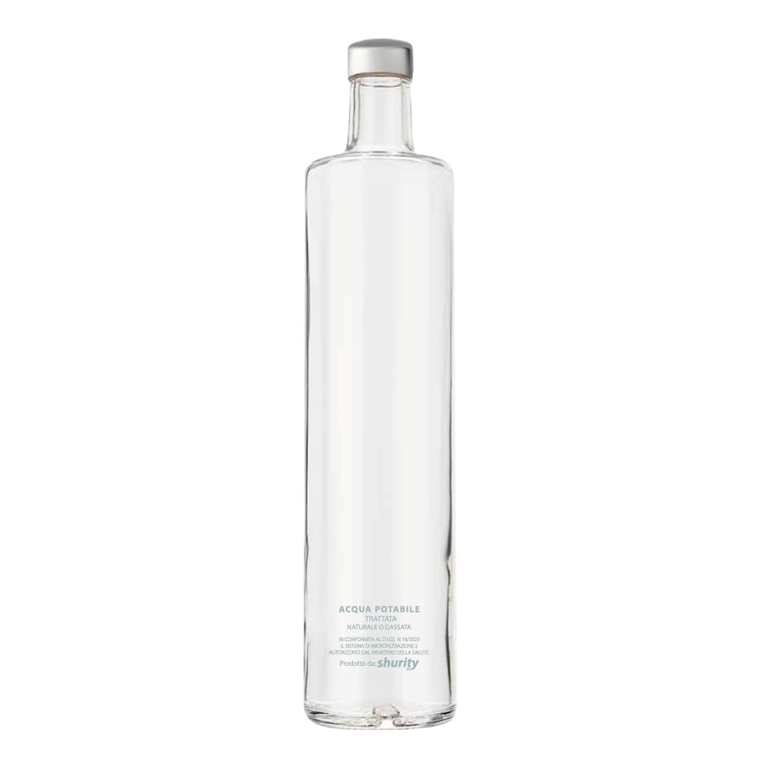 Bottiglie Personalizzate Trasparenti 75cl. Shurity Classic (10PZ. Acqua Liscia)