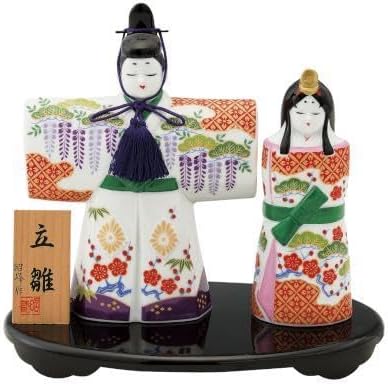 【 人気商品② 】 錦彩立雛 （特大） 初節句 桃の節句 ひなまつり 010