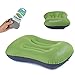 Naturehike Portable Inflatable Pillow Travel Aeros Pillow Neck Protective Pillow (green)
