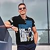 GEPANY Men's Bruce Singer Shirt Polo Sleeve Casual Short-Sleeve T-Shirt Black 4XL #4