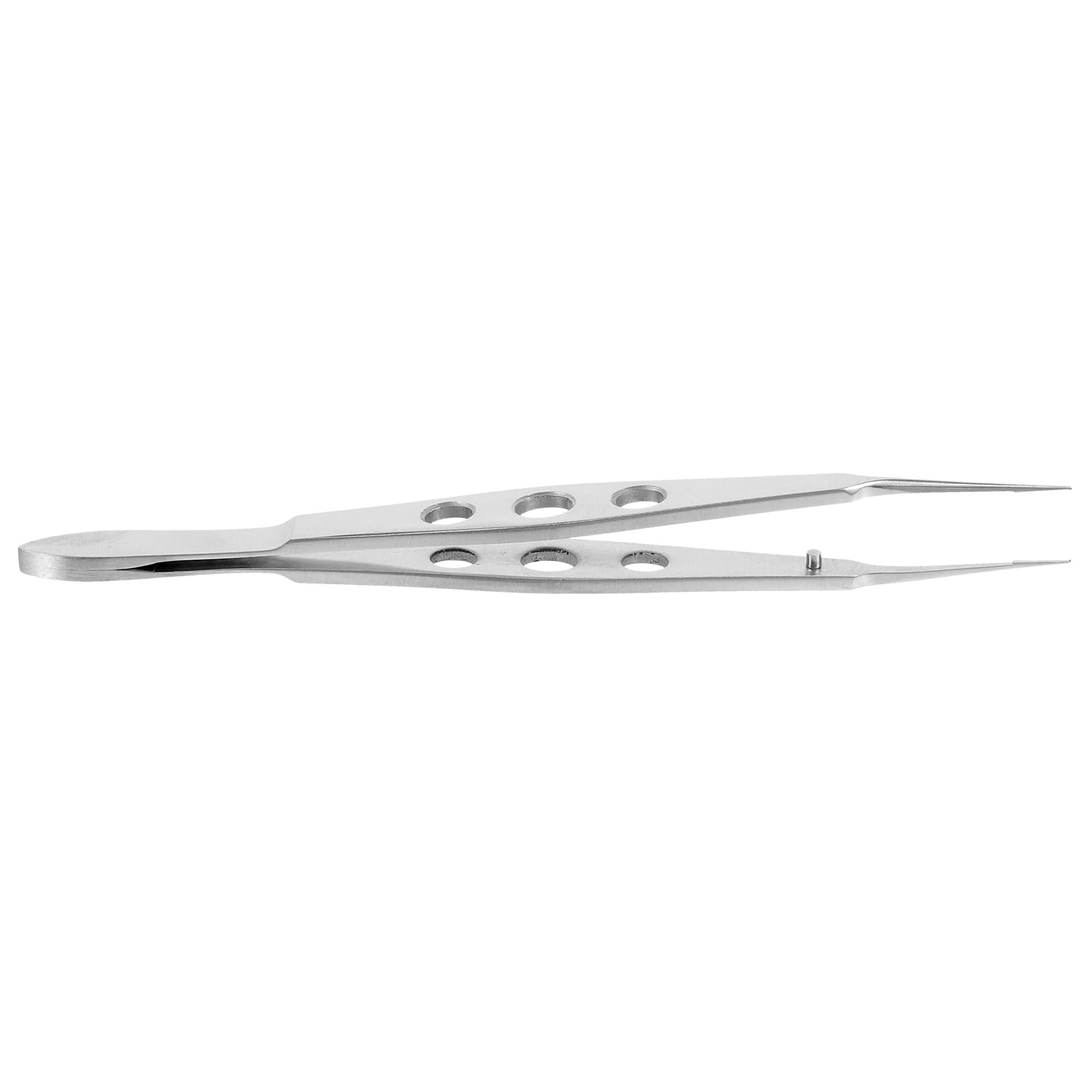 PACKOVE Alloy Steel Eyelid Forceps Professional Beauty Tweezers for Gland Massage for Clinics and Home Use Sturdy Design with Fine Edges for Gentle Application