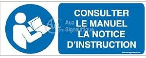 Panneau Compteur D'eau PVC 160x60 Mm - Signalétique
