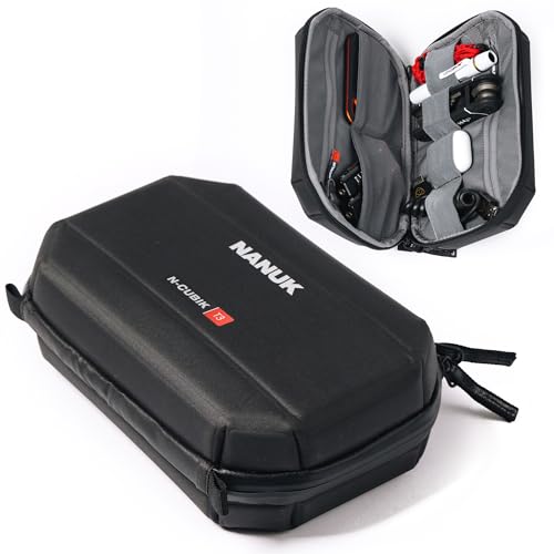 Image of NANUK N-Cubik T3 Camera Bag Insert - Water-Resistant Hard-Shell Pouch - Shockproof Protective Camera Insert for Backpack - Perfect for Accessories & Gear (9.4 inch x 6.3 inch x 2.8 inch)
