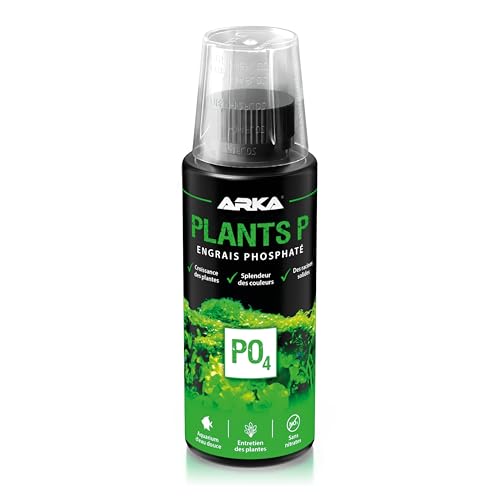 ARKA Plants P - Engrais phosphaté très Efficace pour Une Croissance luxuriante des Plantes dans Les Aquariums d'eau Douce, sans nitrates, idéal pour l'aquascaping