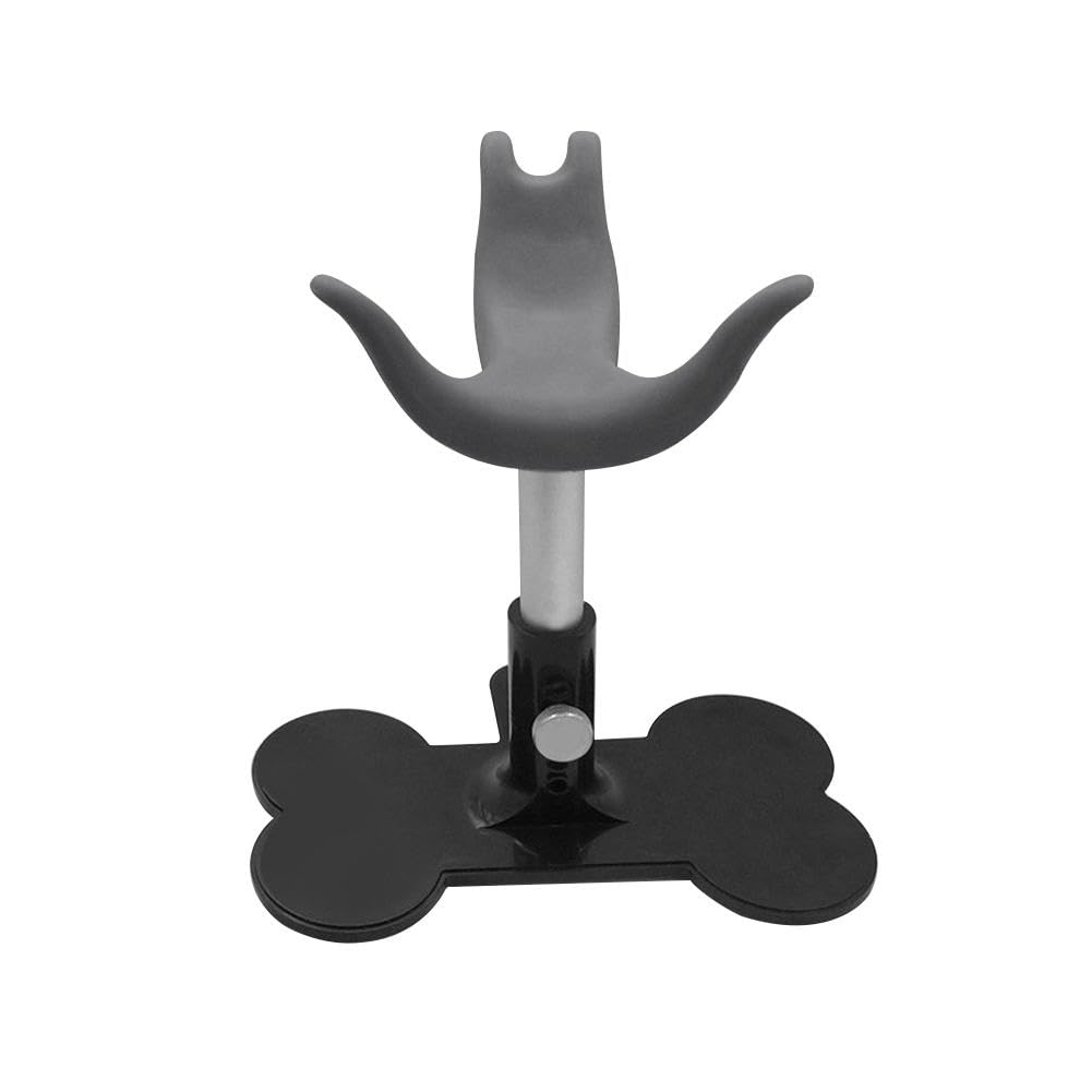 Cpolebev Dog Grooming Stool Auxiliary Standing Support Soft Safe and Harmless Adjustable Height Suitable for Small Dog A
