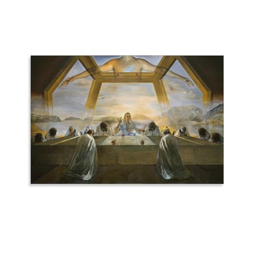 Toile Salvador Dalí Le sacrement de la Cène pour habiller un grand mur