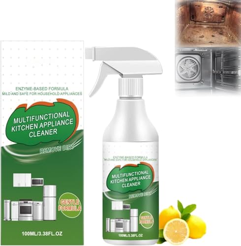 Multi-purpose Enzyme Foam Cleaner Fly Cleanse Cleaner Kitchen Appliance Cleaner Spray Multi-purpose Cleaner Spray Powerful Heavy Oil Stain Cleaner Natural Enzyme Formula for Kitchen (1PC)
