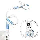 Soporte para Vigilabebé Universal, BOIFUN 85CM Soporte Flexible para Cámara del Monitor de Bebé, Compatible con la Mayoría de Vigilabebés y Teléfonos, Incluye Velcro, Azul