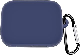جراب واقي مرن كامل مقاوم للصدمات متوافق مع سماعات ون بلس برو 2021 (السماعات غير متضمنة)، ازرق، سيليكون
