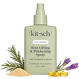 Kitsch Root Lifting Spray for Fine Hair - Thickening Hair Spray With Rosemary and Biotin | Lightweight Volumizing Spray for Instant Lift and Fullness | Adds Volume, Natural Hold - 5oz
