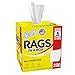 Kimberly-Clark Scott 75260 Rags in a Box, White (200 Towels)