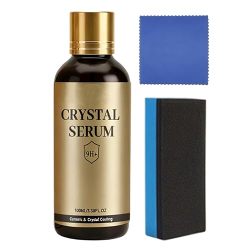 Auto Ceramic Coating 9H+ Protection Paint Detailing 100ml with Sponge Towel