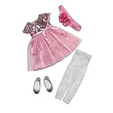 Ruby Red Fashion Friends - Bring The Confetti Outfit Set