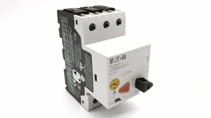 Protector Manual de Motor Eaton XTPB001BC1, 1A, Botón, Marco B miniatura 1