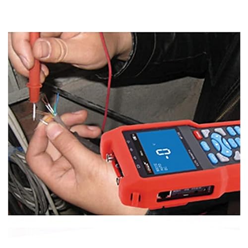 Probador de cables CCTV con multímetro y rastreador para mantenimiento de vídeo analógico 6