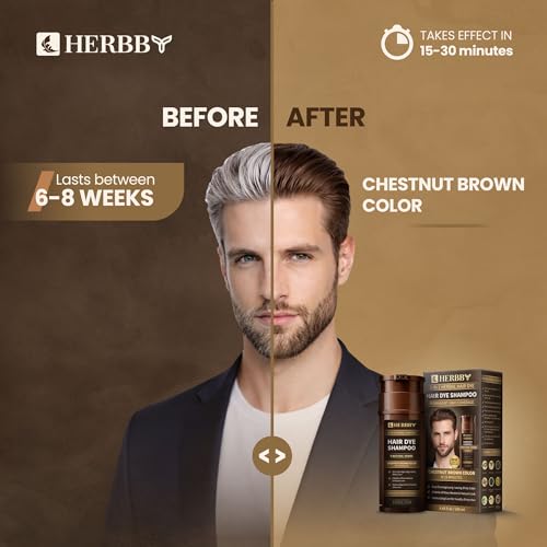 Shampoo Tinte HERBBY para Canas y Cambio de Color 250 ml miniatura 3