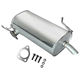Rear Exhaust Muffler Compatible With 2014-2018 Mitsubishi Outlander 2.4L Muffler Exhaust