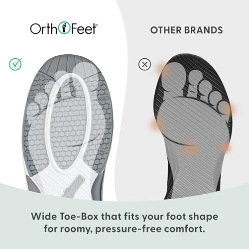 Image of Orthofeet Lava Orthopedic Men's Walking Shoes