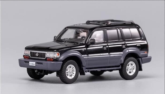 FloZ for GCD for LEXUS for LX450 SUV Black 1:64 Car Pre-built Model