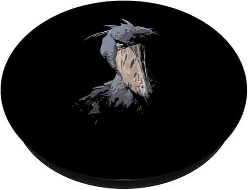 Miniatura 2 de Shoebill Amante de Aves Maya Amante Aves Agojadas PopSockets Intercambiable PopGrip