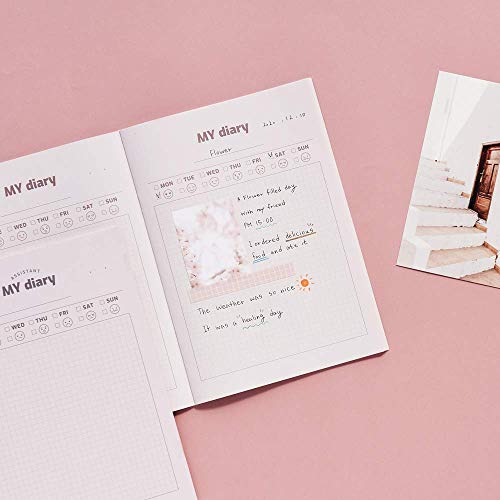 Carnets de notes A5 pour plan de repas et recettes avec pages de suivi structurées - 5