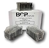 BOPStaples Brand Compatible for Konica-Minolta 14YK Staples, Staple Cartridge Refills (3 Cartridges X 5000)