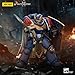 JOYTOY Warhammer 40,000 1/18 Action Figure-Ultramarines Victrix Honour Guard with Storm Shield and Power Sword-Collection Model Birthday Gifts