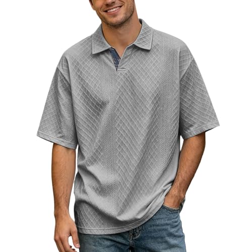 Polo homme léger et ample idéal pour les loisirs et sorties d'été