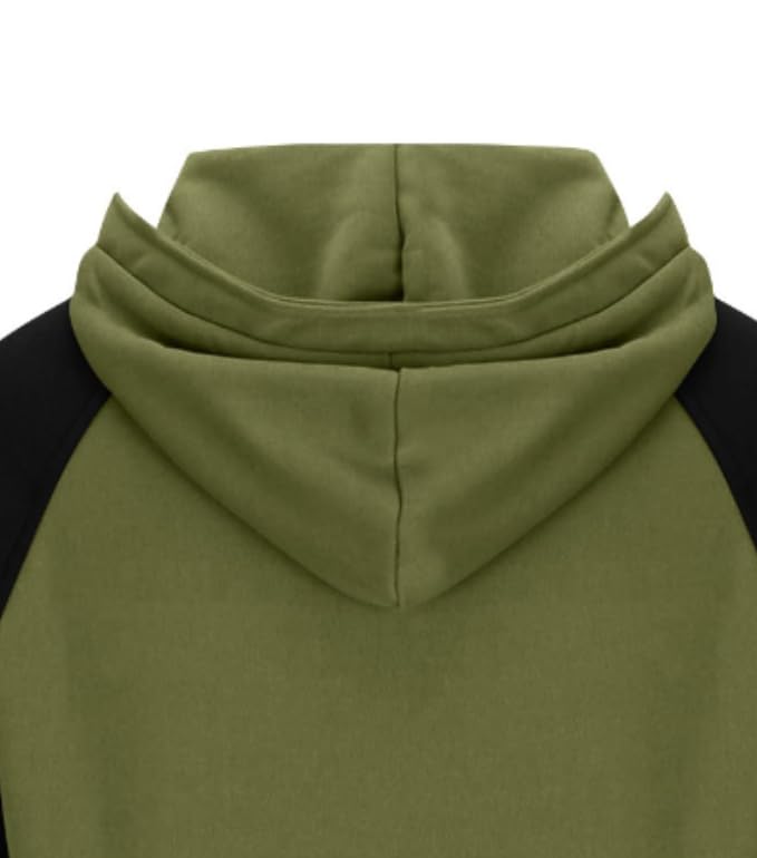 Mens Quarter Zip Hoodies Long Sleeve Pullover Tactical Cargo Sweatshirt Workout Hoodie with Pockets4