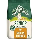 James Wellbeloved Hypoallergenic Dry Cat Food for Senior Cats Turkey 4 kg