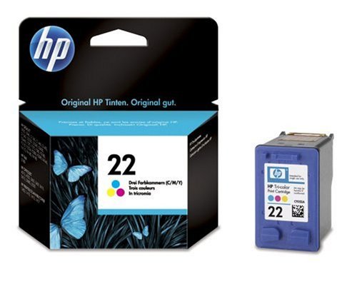 HP 22 Tri-color Original Ink Cartridge