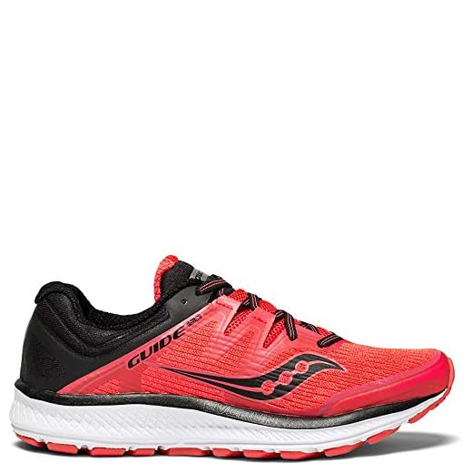 Saucony Dam Guide Iso löparskor, Röd Vizired Black 2-38 EU