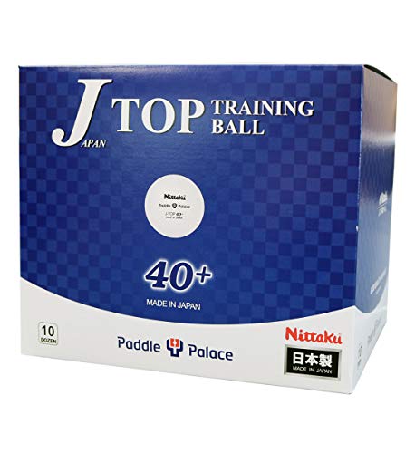 Nittaku J-Top Training Ball 40+ Bulk Pack (120 Balls)